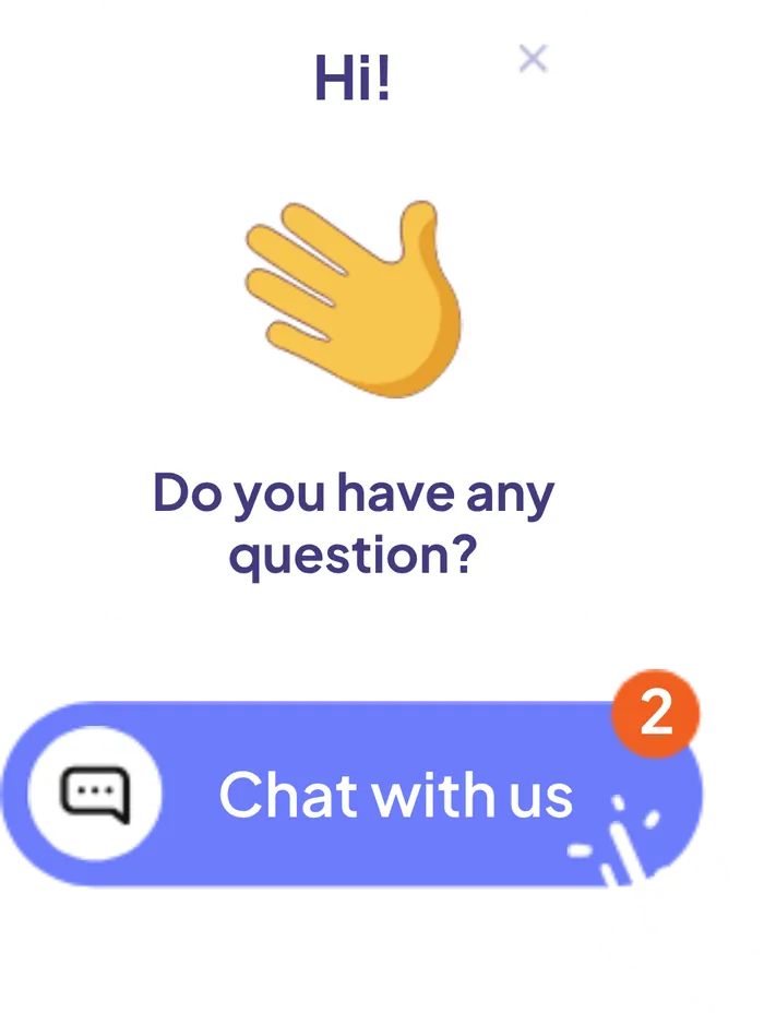 Superhuman AI Chat greeting a website visitor